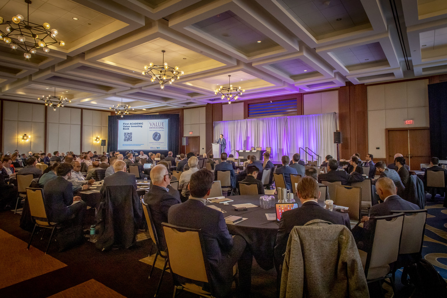 George podium with crowd 3