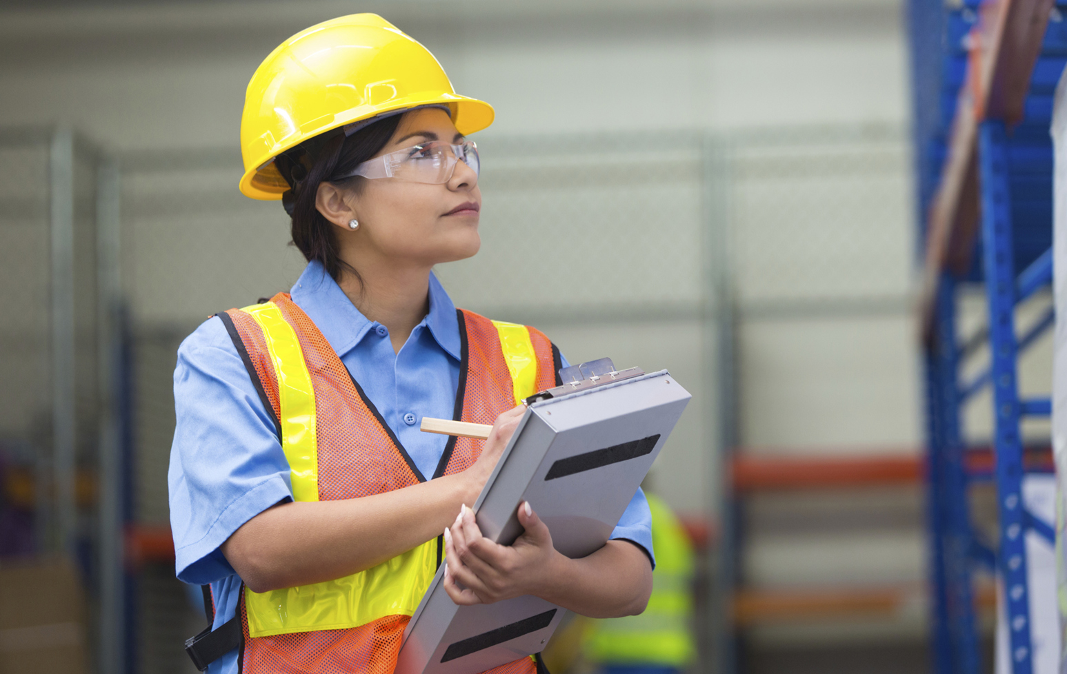 Woman in manufacturing
