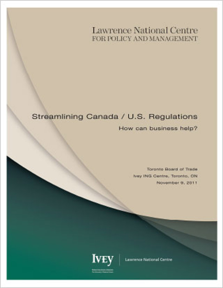 Streamlining Canada-U.S. Regulations