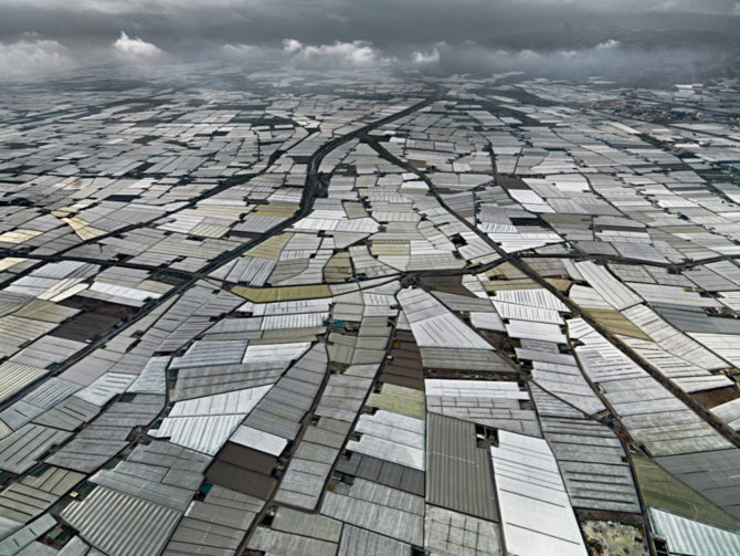 Greenhouses, Almira Peninsula, Spain by Ed Burtynsky