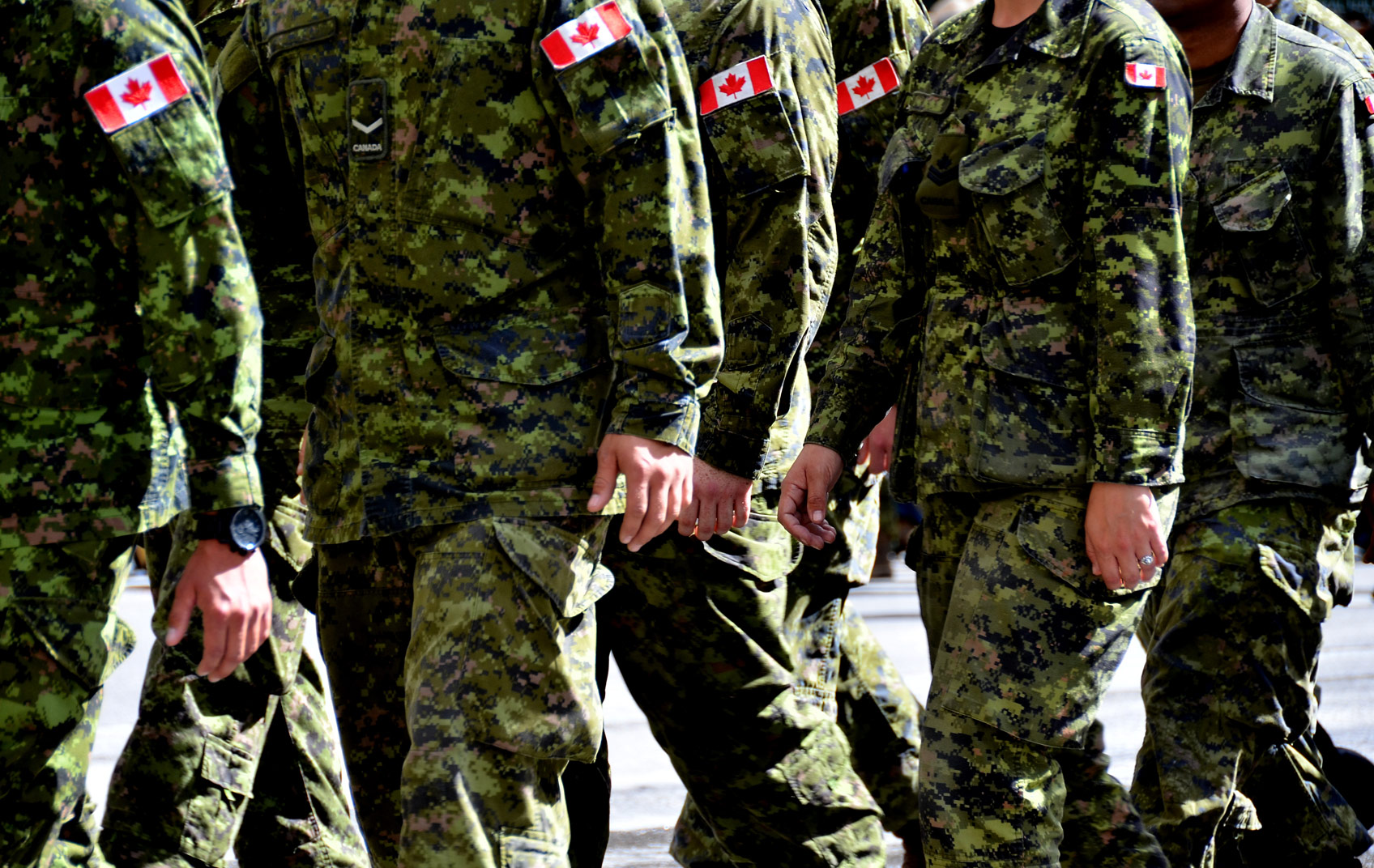 Canadian soldiers