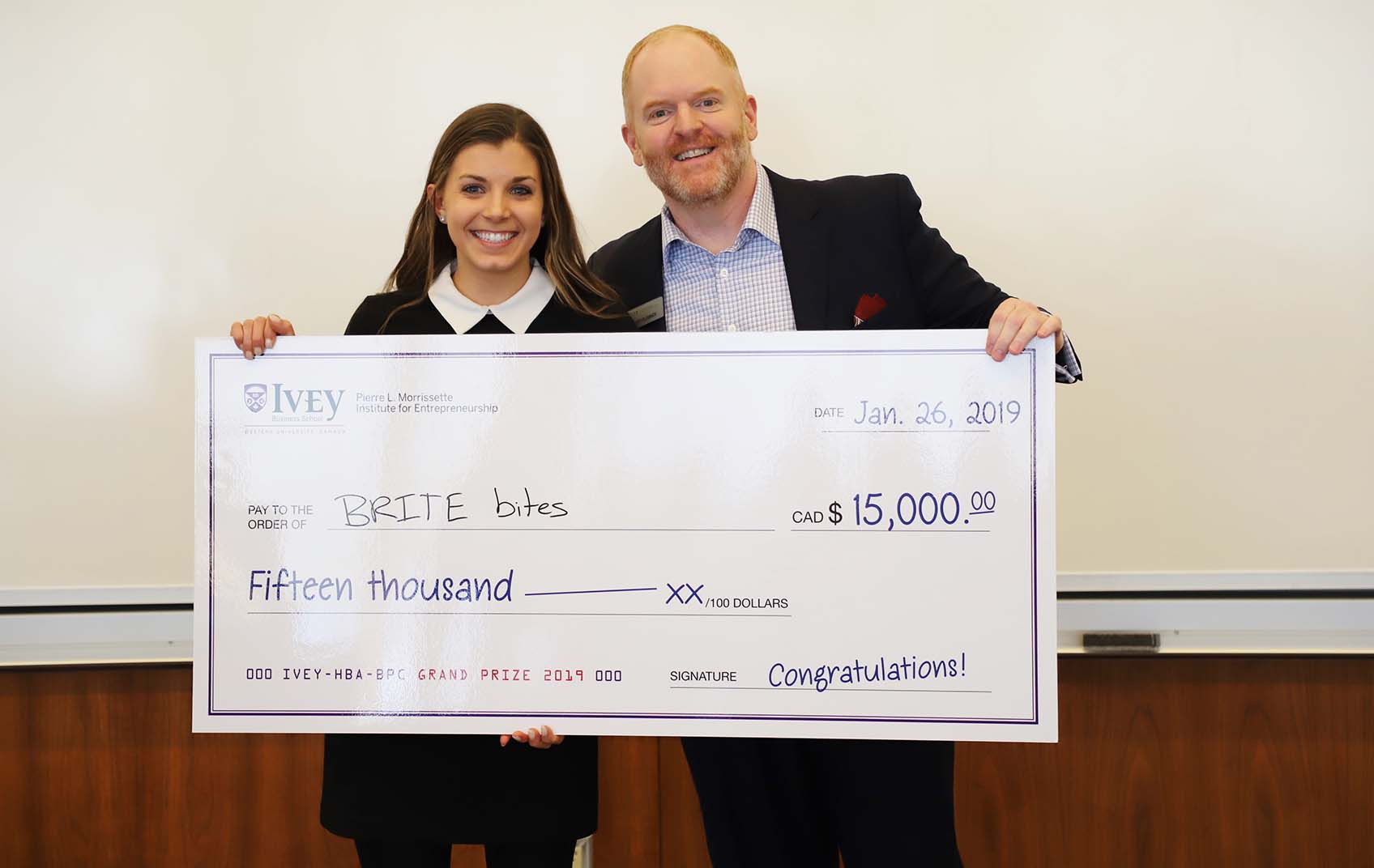 BRITE bites - Ivey HBA Business Plan competition winner