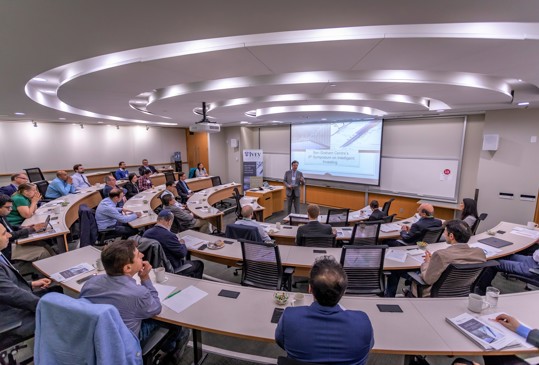 George Athanassakos speaking in a classroom