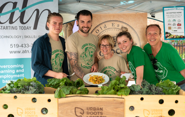 Ivey student's organic urban farm partners with local grocer