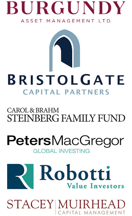 A group of logos including Burgundy, BristolGate, Carol & Brahm, PetersMacGregor, Robotti and Stacey Muirhead