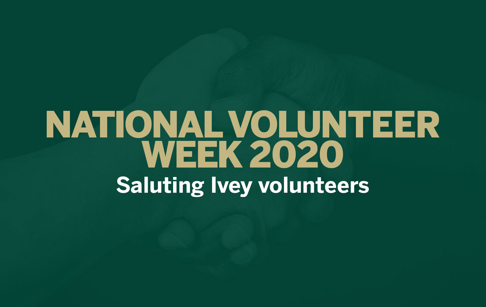 National Volunteer Week