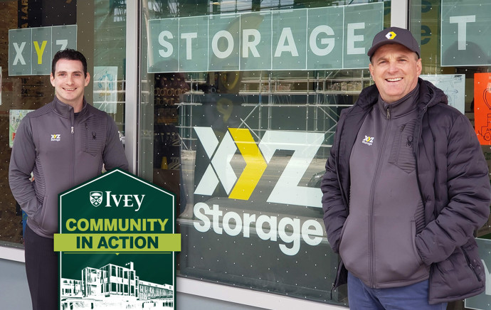 XYZ Storage Banner