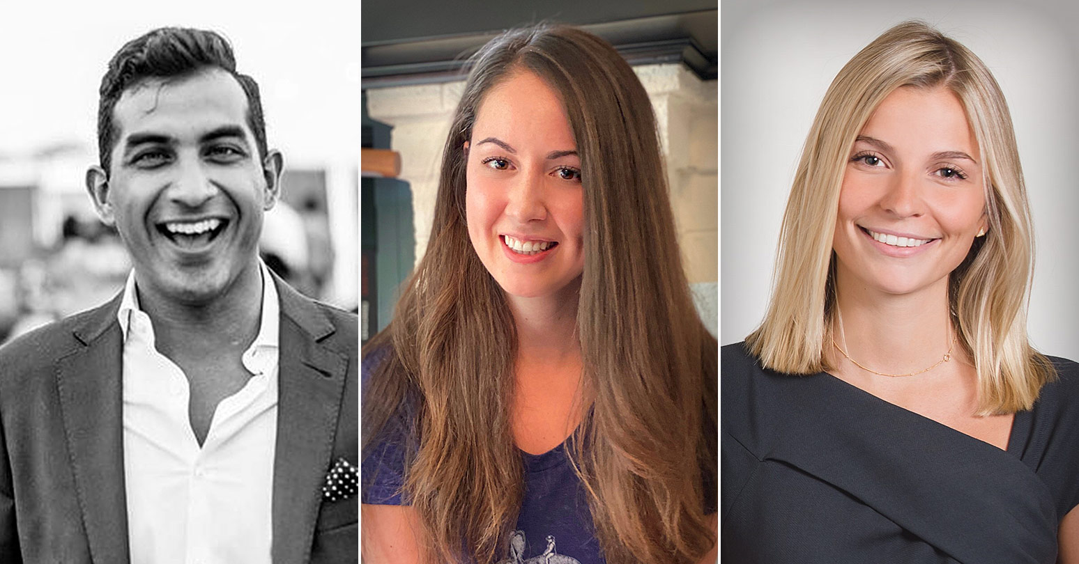 Vivek Ramaswami, Amanda Robson, and Verity Sylvester