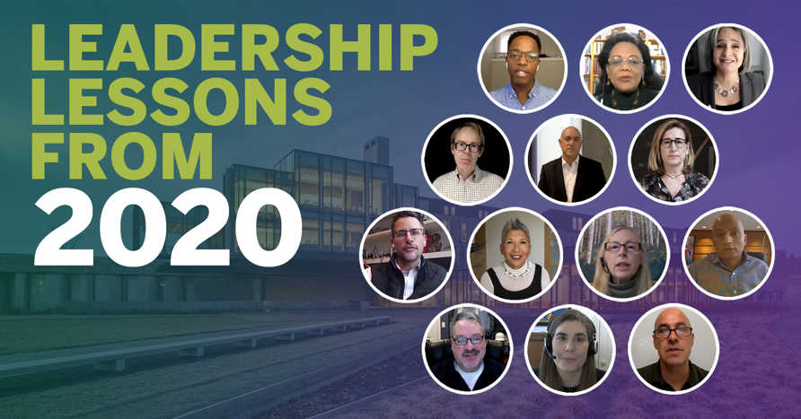 Leadership lessons from 2020 to take into 2021