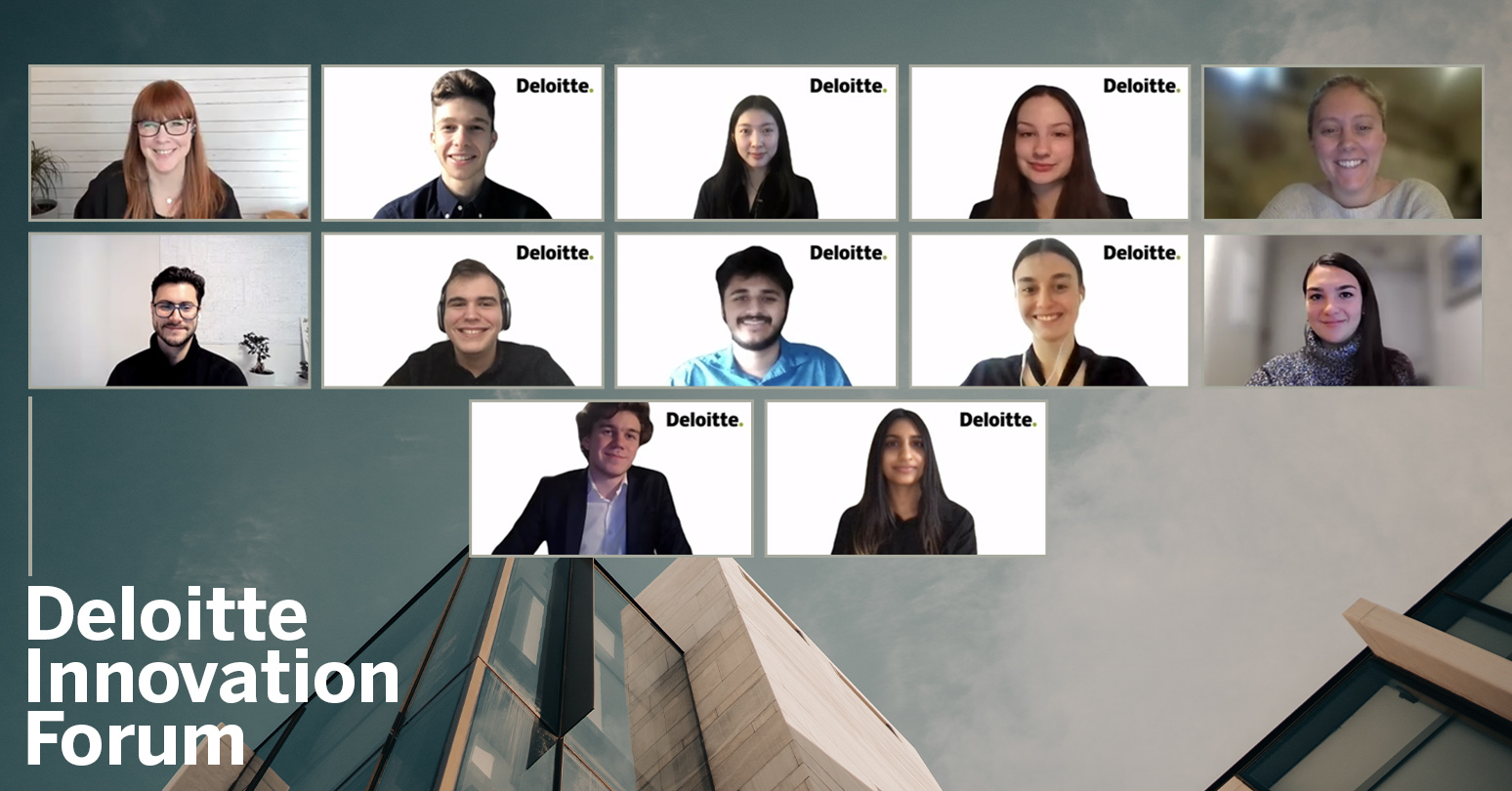 Deloitte Innovation Forum winning team