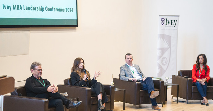 L-r : Mike Tevlin, Gillian McIver, Dave Ward, and Inka Skinner