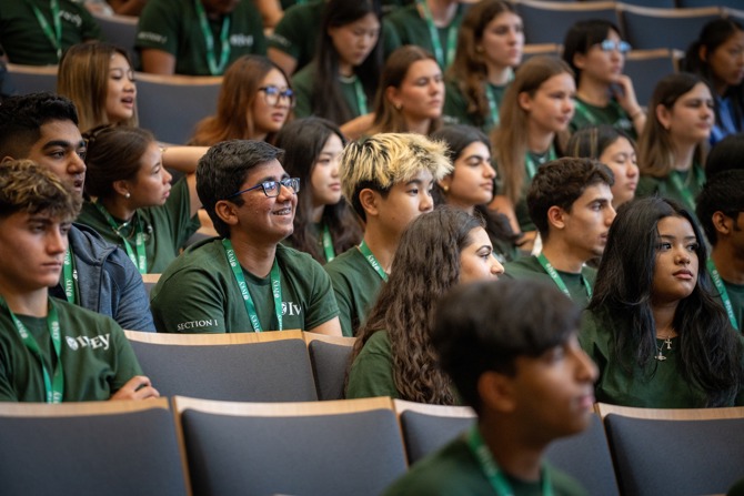 SLP Students In BMO Auditorium
