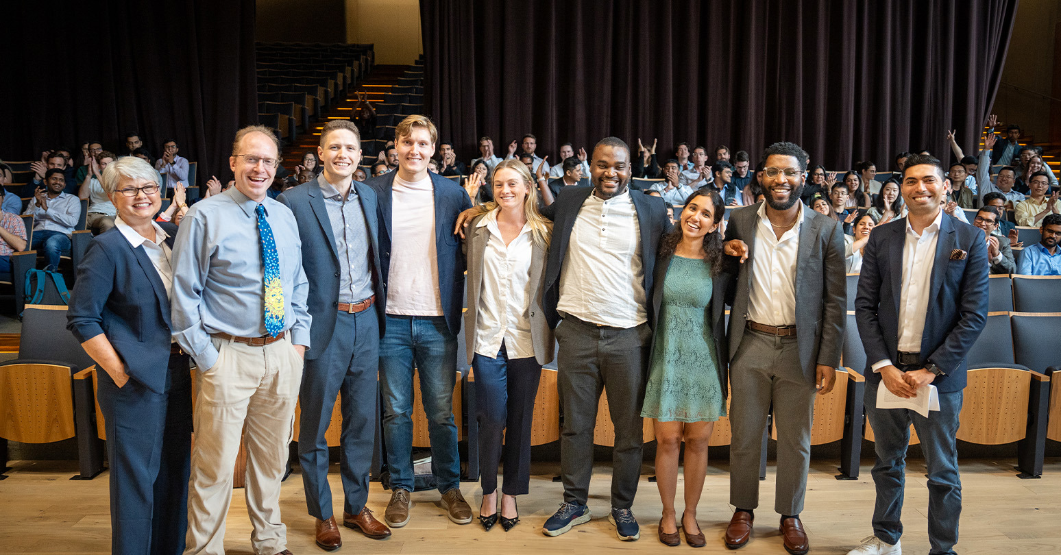 MBA Leading Critical Issues Case Competition winners