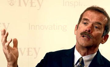 Interview with Commander Chris Hadfield