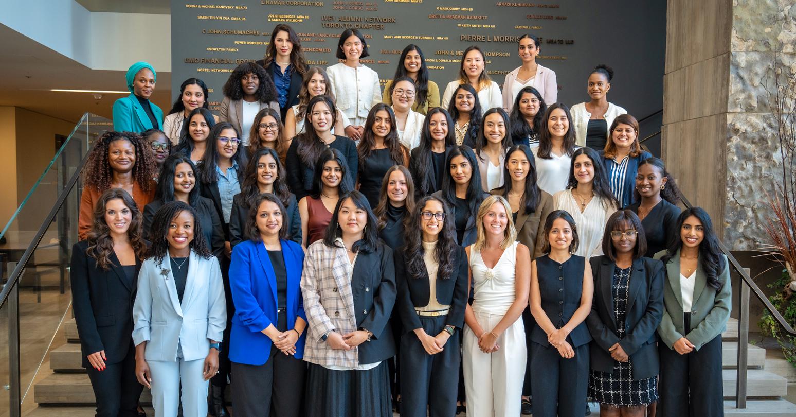 Ivey's 2025-2026 cohort of Forté Fellows