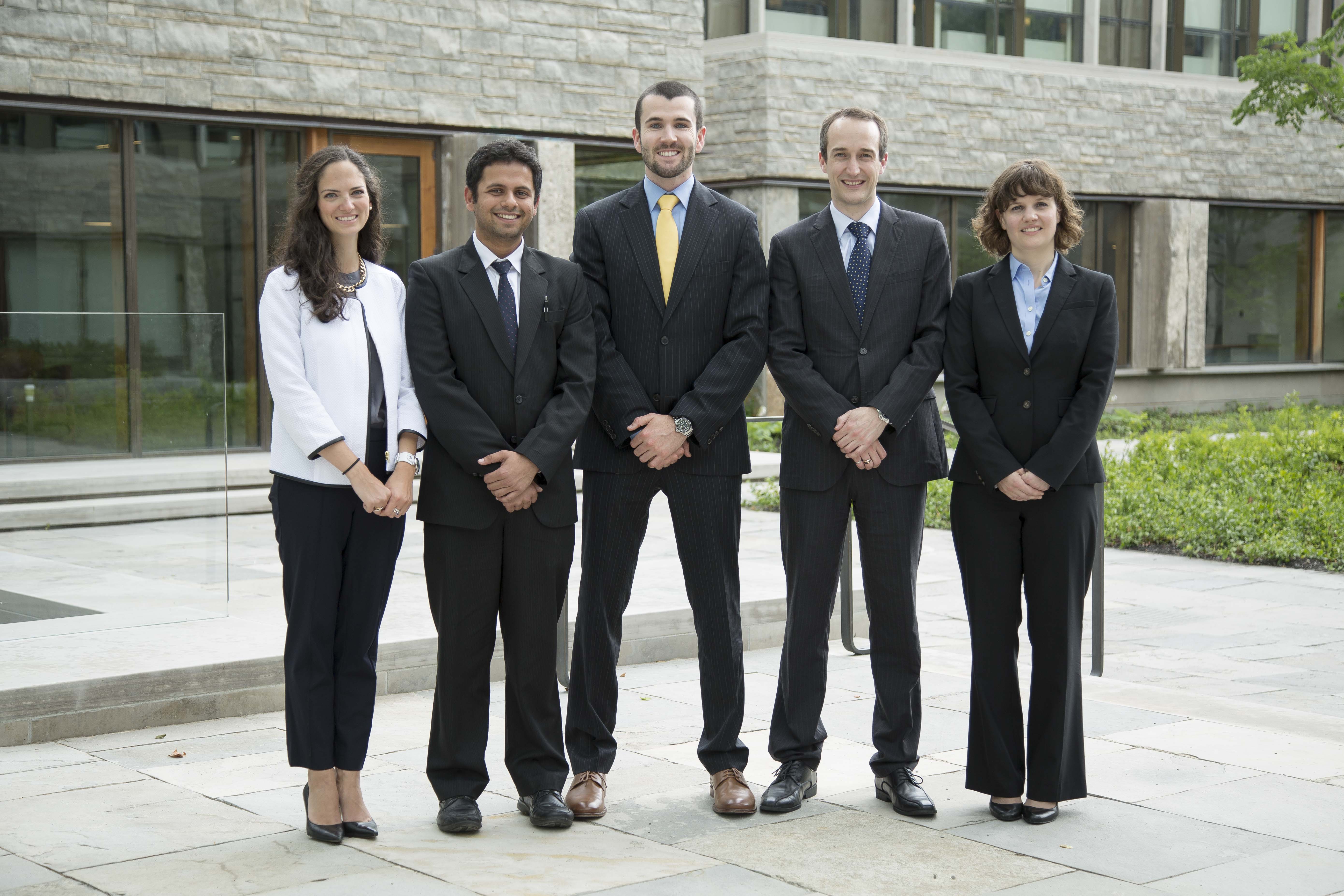 McKinsey Case Competition winning team