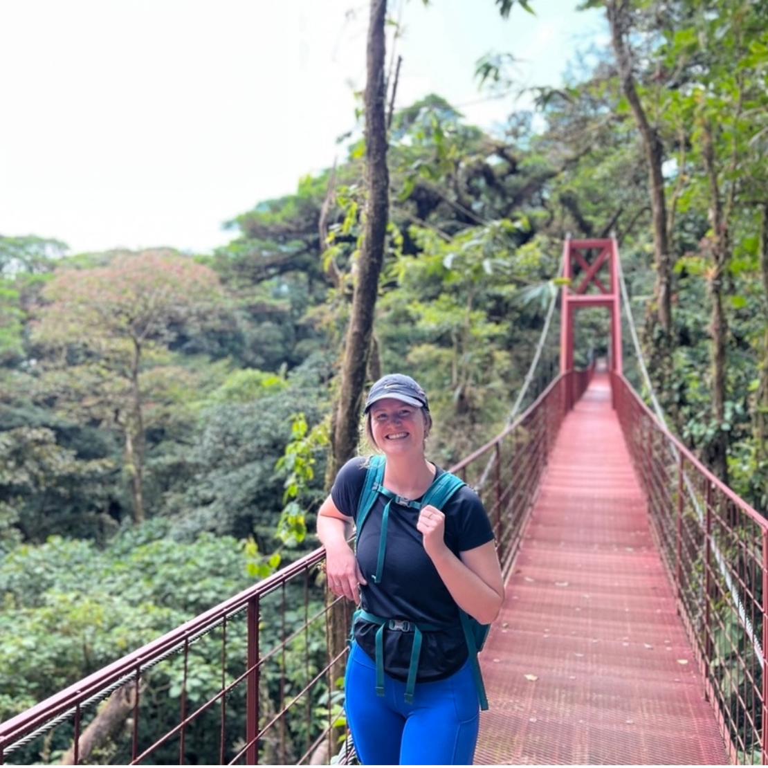 Elena Simpson in Costa Rica