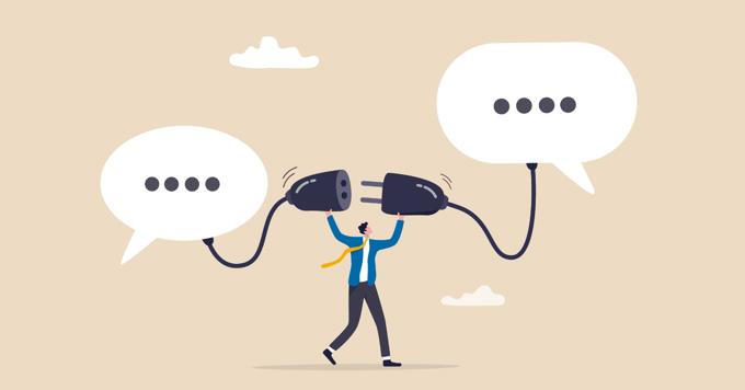 Digital Inclusion Banner Illustrative Person Holds Two Large Plus Above Head