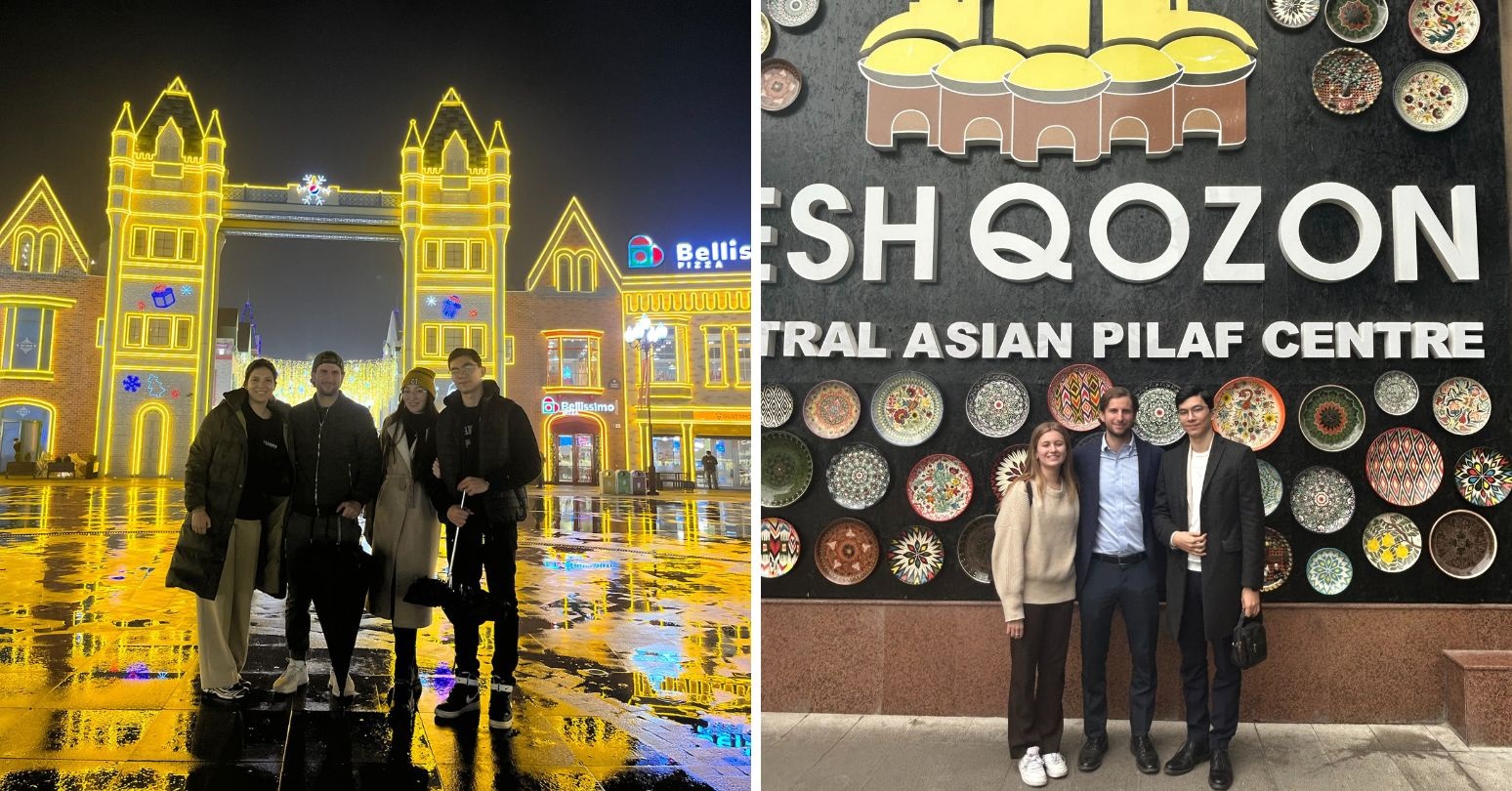 Students in Uzbekistan