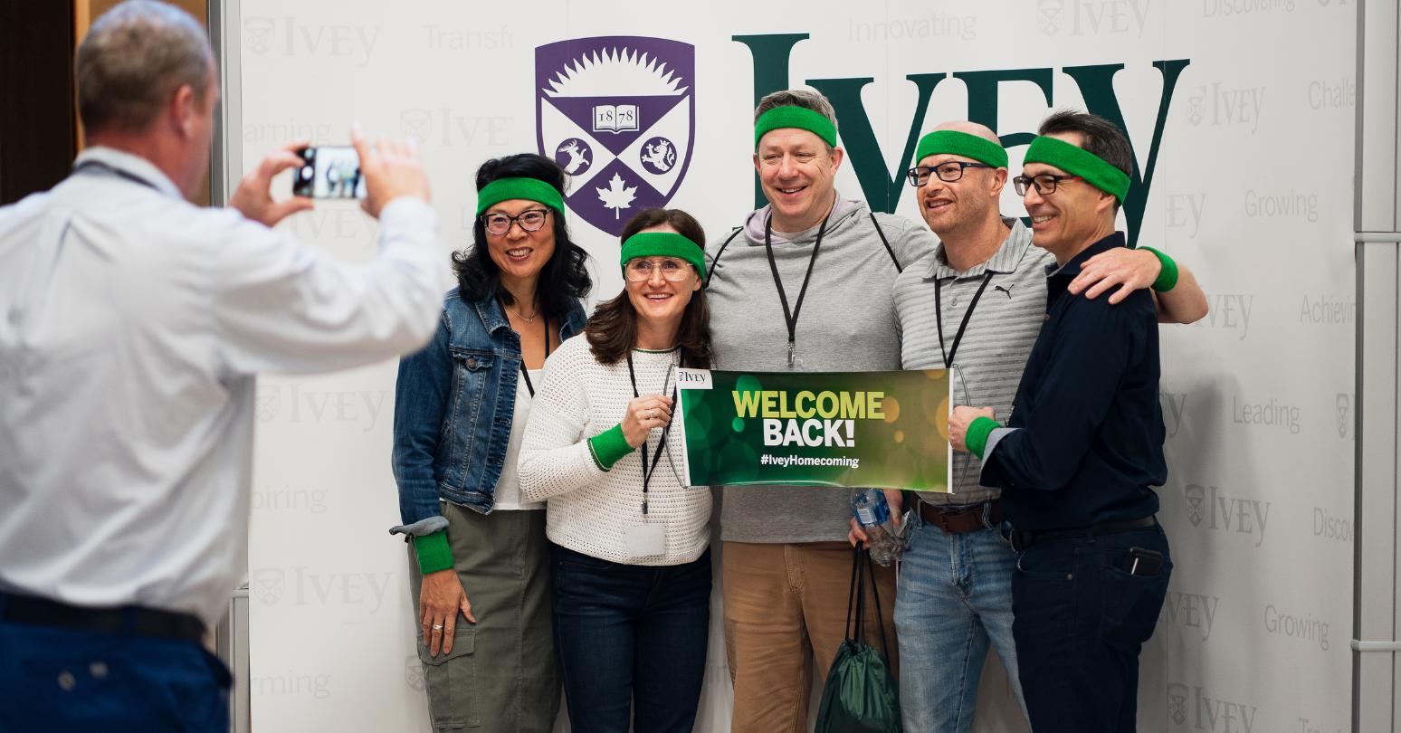 Homecoming 2023 Ivey News Banner