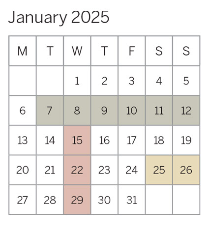 January 2025