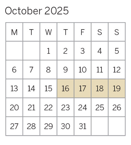 October 2025