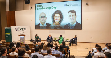 Prominent business leaders share inspiring life lessons for MBA Leadership Day