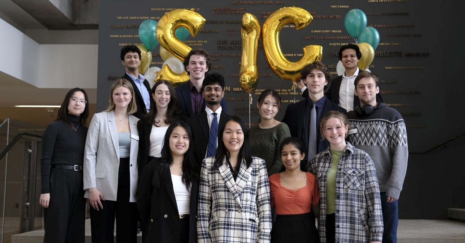 The Ivey Social Impact Club team