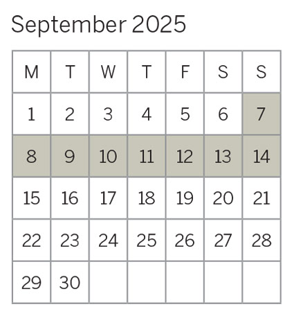 September 2025