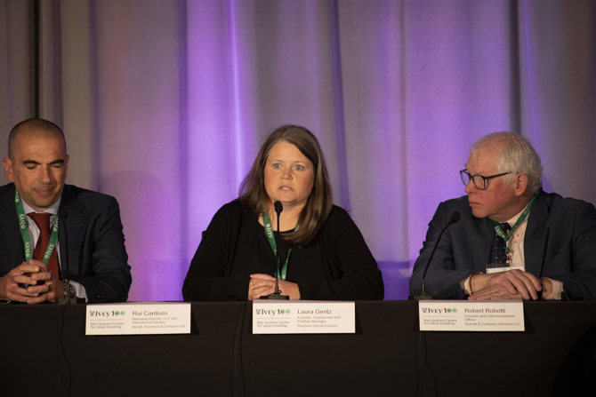 Laura Geritz Answering Questions During Panel 2 Q&A Session