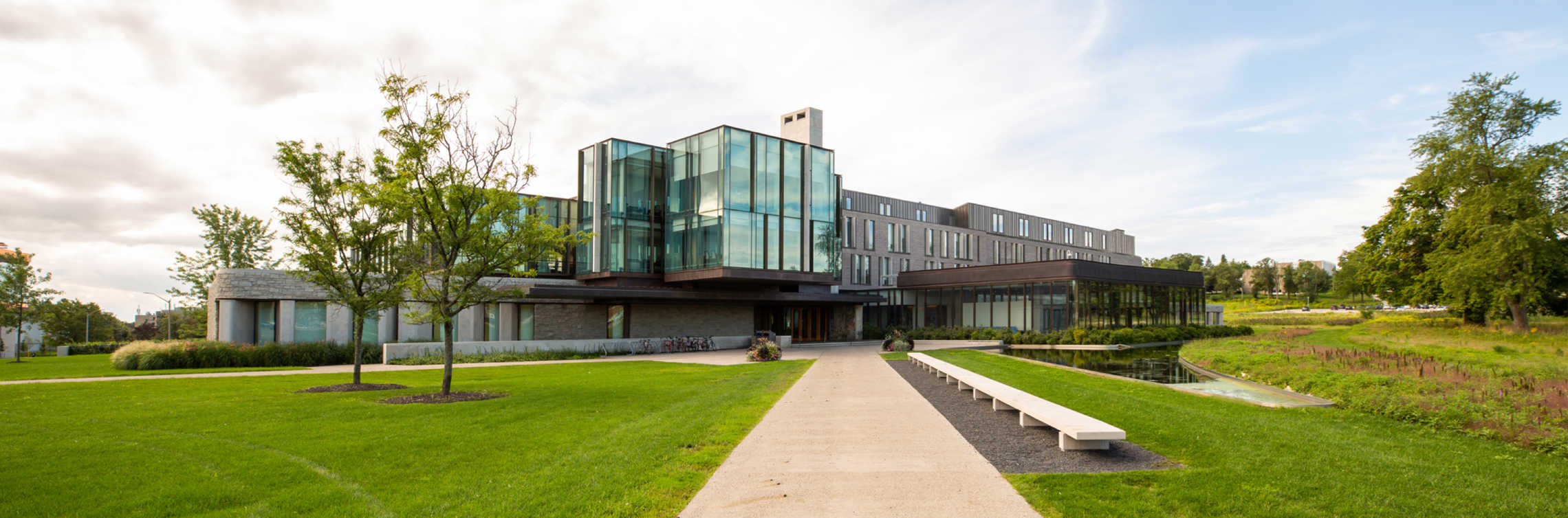 View of the Ivey Building