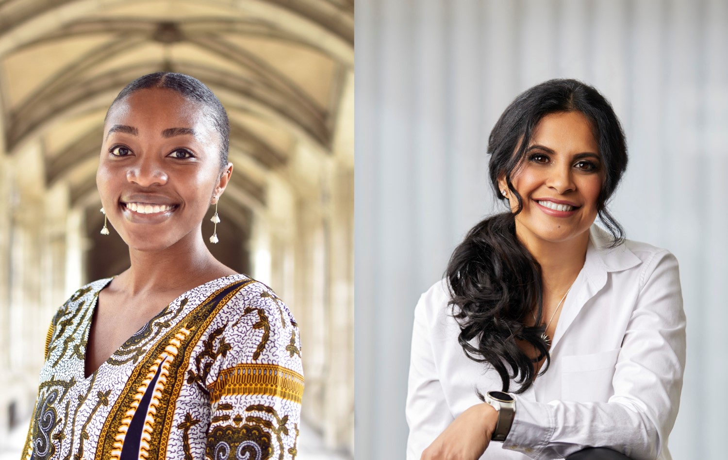 Dr. Chika Stacy Oriuwa and Zahra Al-Harazi