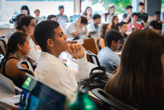SLP Students in Workshops