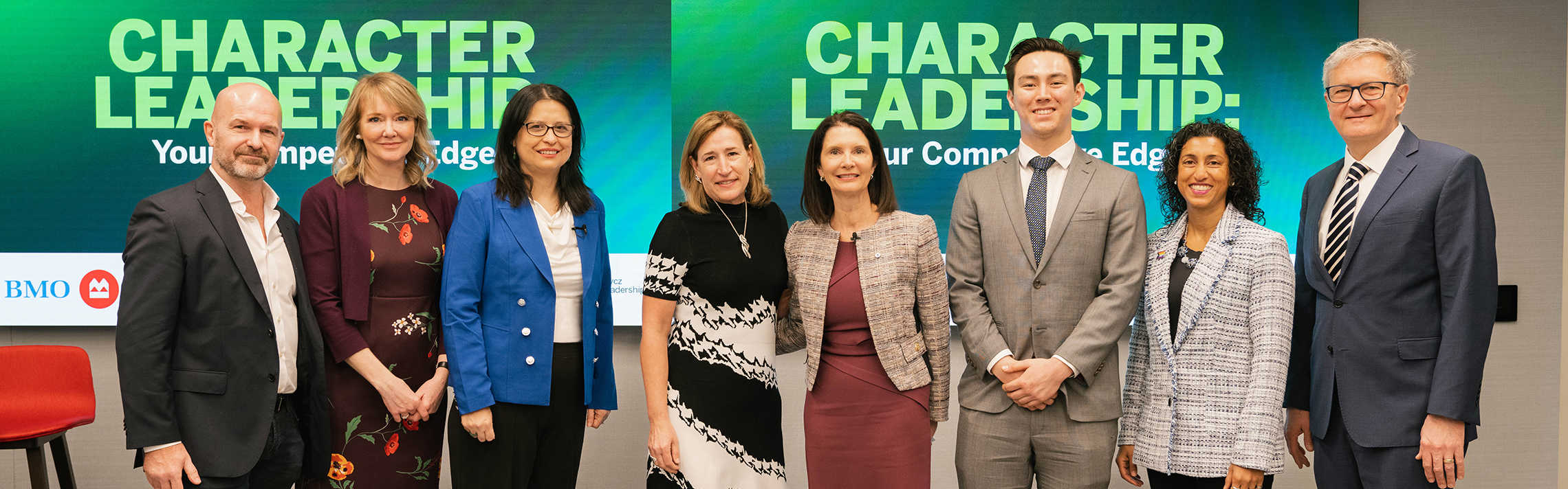 Leaders at the BMO Gift Announcement 