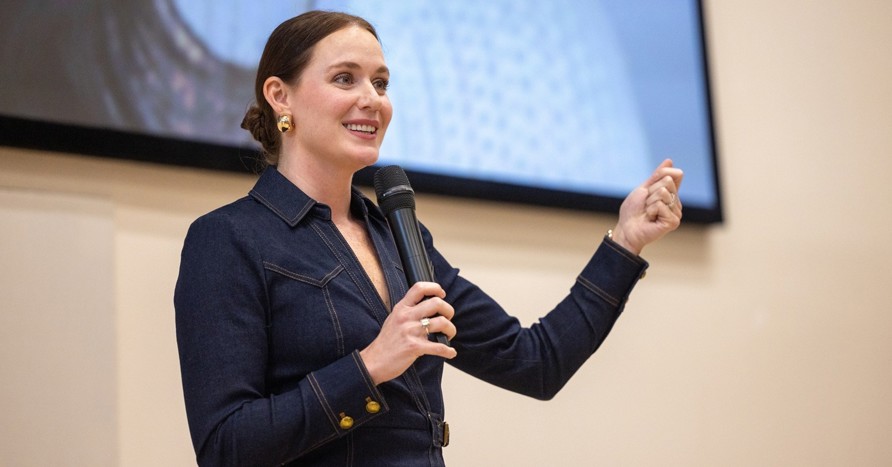 Tessa Virtue inspires Ivey students with lessons on failure, resilience, and purpose