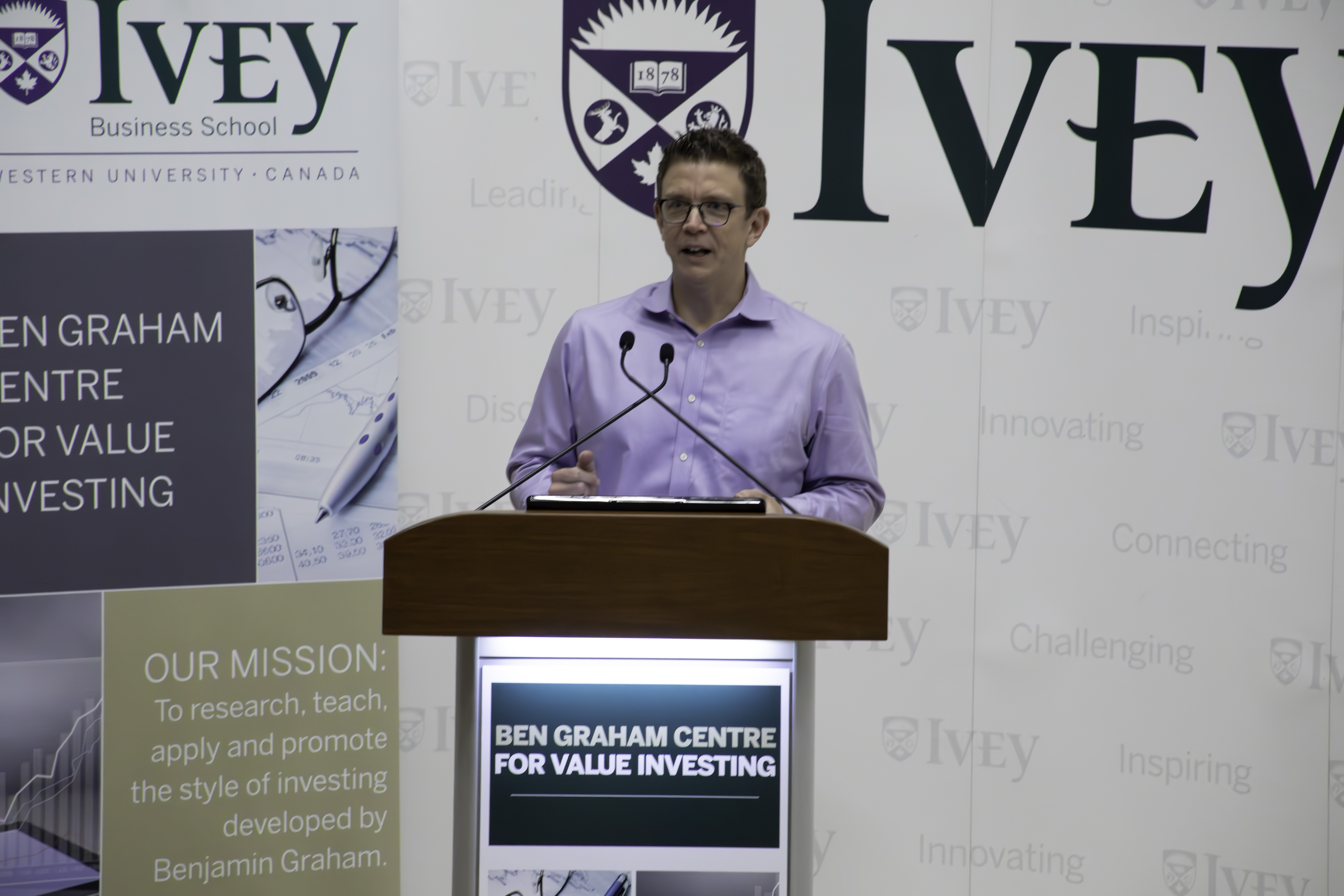 KC Parker Presenting to the Class