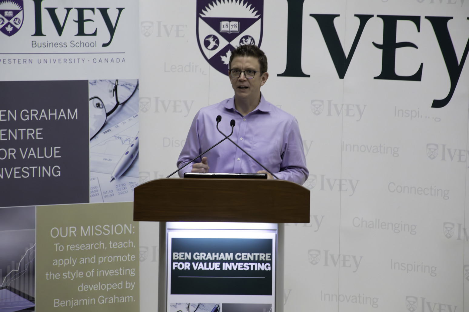 KC Parker Presenting to the Class