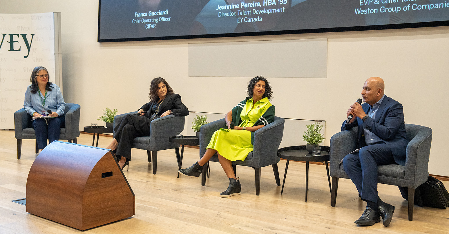 L-r: Dusya Vera, Franca Gucciardi, Jeannine Pereira, Rashid Wasti