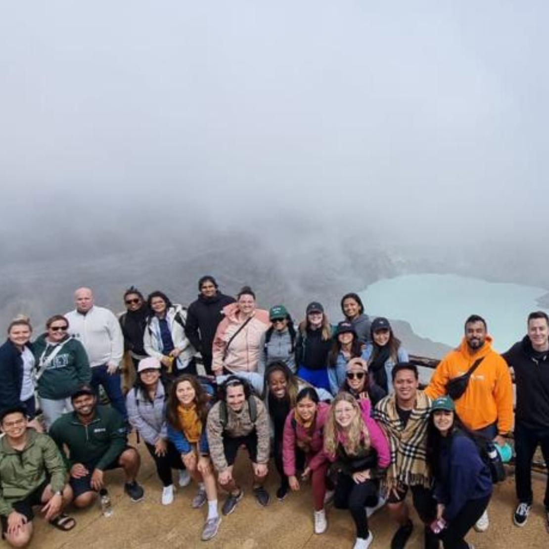 MBA group photo in Costa Rica